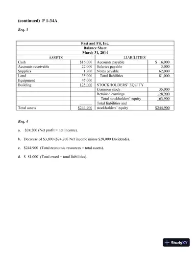 Solution Manual for Financial Accounting, 3rd Edition - Page 25 preview image