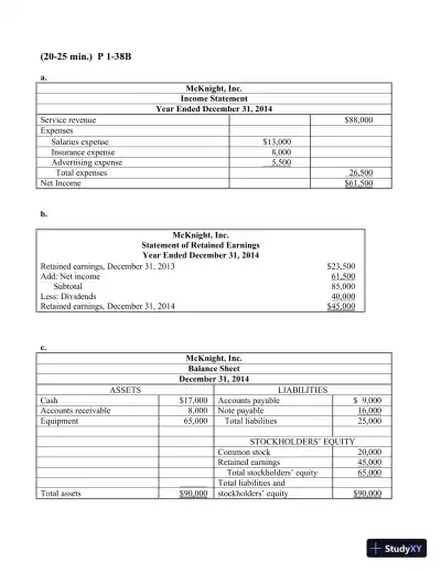 Solution Manual for Financial Accounting, 3rd Edition - Page 31 preview image