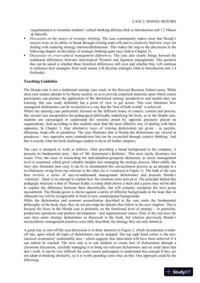 Strategy, 4th Edition Solution Manual - Page 12 preview image