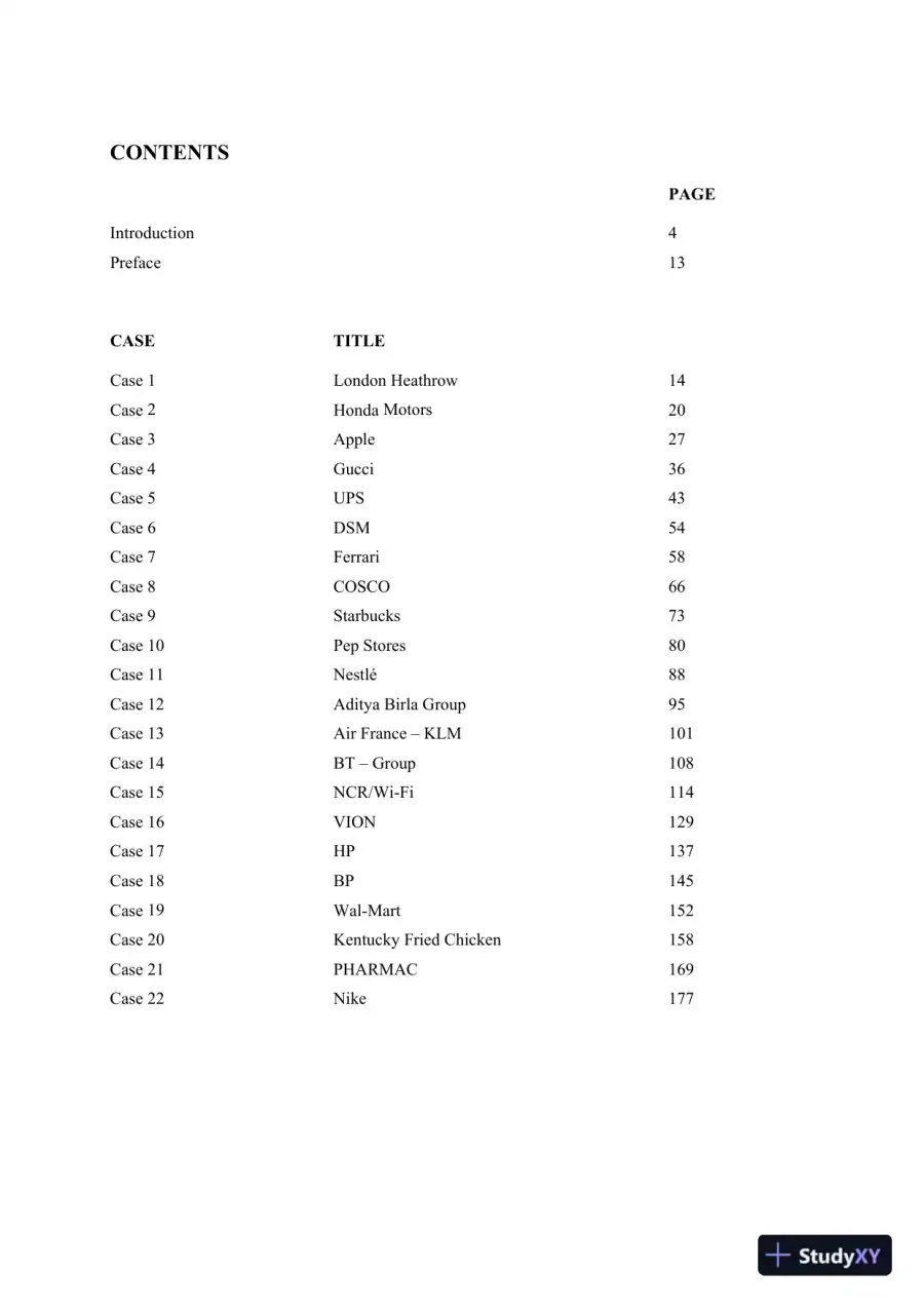 Strategy, 4th Edition Solution Manual, page 3