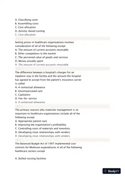 Liberty University BUSI 311 Quiz 4 Complete Solutions Correct Answers Key - Page 8 preview image