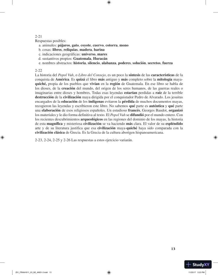 Manual de gram�tica y ortograf�a para hispanos, 3rd Edition Solution Manual, page 15