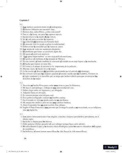 Manual de gram�tica y ortograf�a para hispanos, 3rd Edition Solution Manual - Page 16 preview image