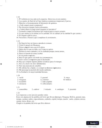 Manual de gram�tica y ortograf�a para hispanos, 3rd Edition Solution Manual - Page 8 preview image
