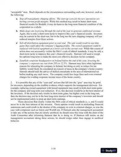 Solution Manual For Cost Accounting, 14th Edition - Page 17 preview image