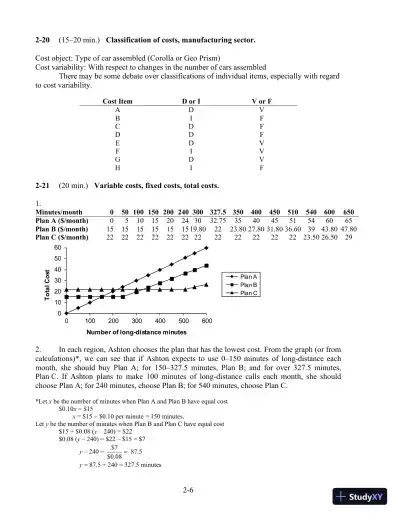 Solution Manual For Cost Accounting, 14th Edition - Page 23 preview image
