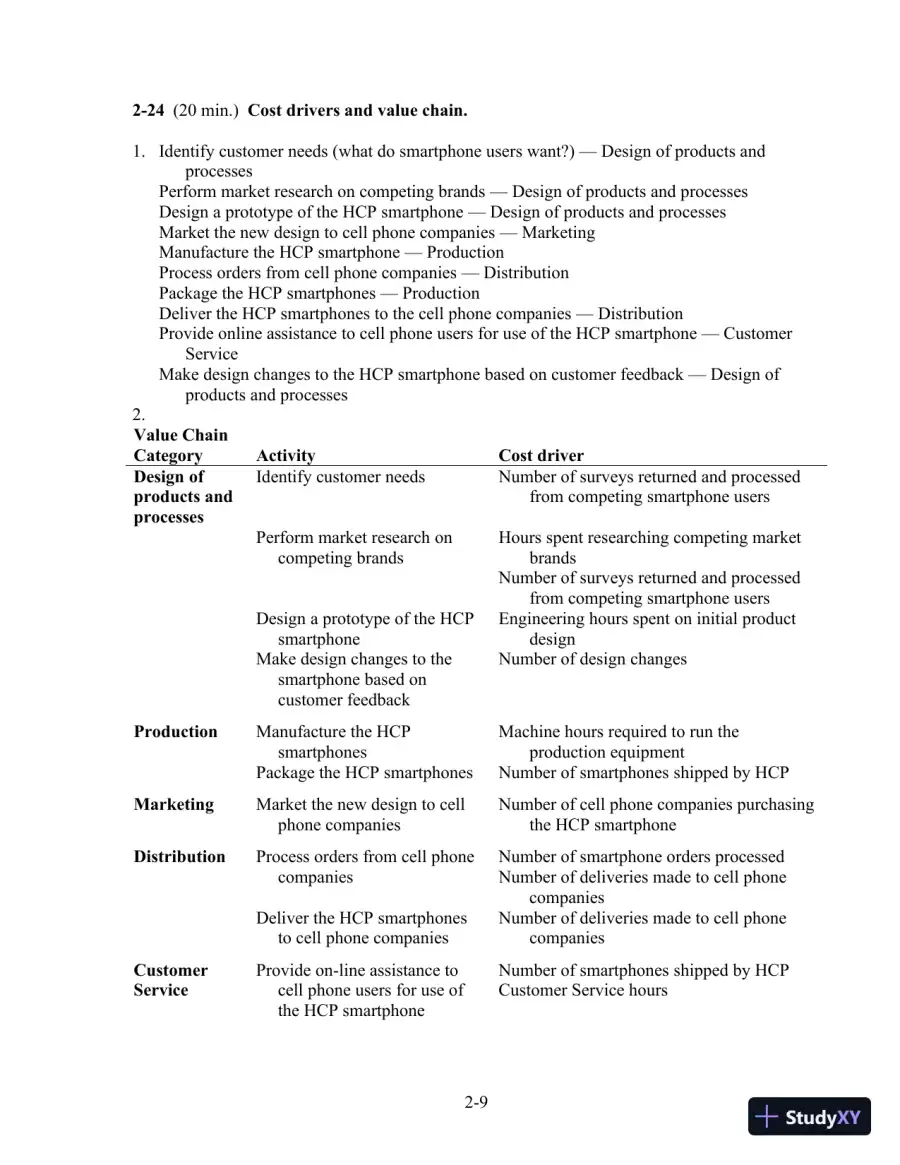 Solution Manual For Cost Accounting, 14th Edition, page 26