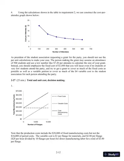Solution Manual For Cost Accounting, 14th Edition - Page 29 preview image