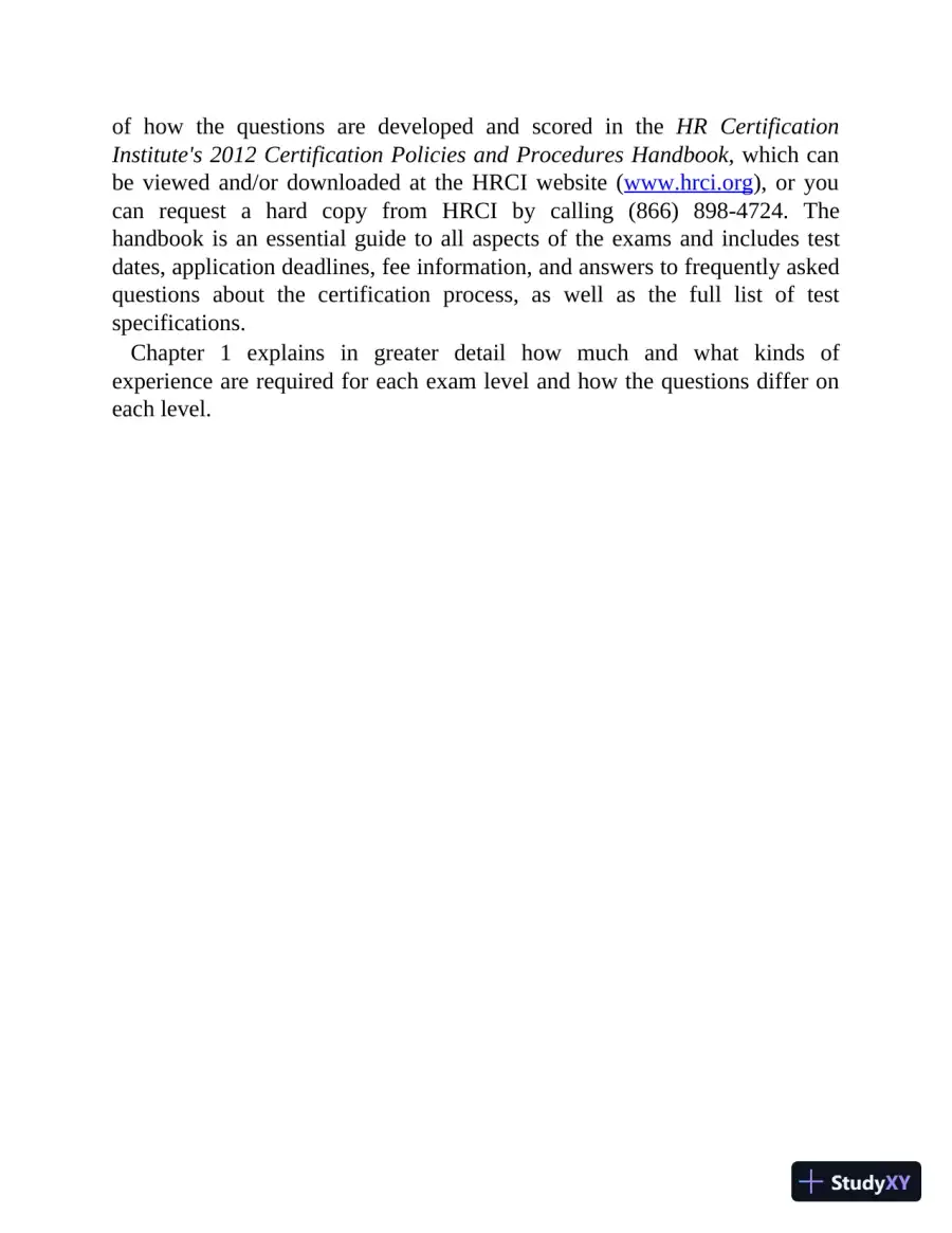 PHR and SPHR Professional in Human Resources Certification Complete Study Guide (2019), page 22