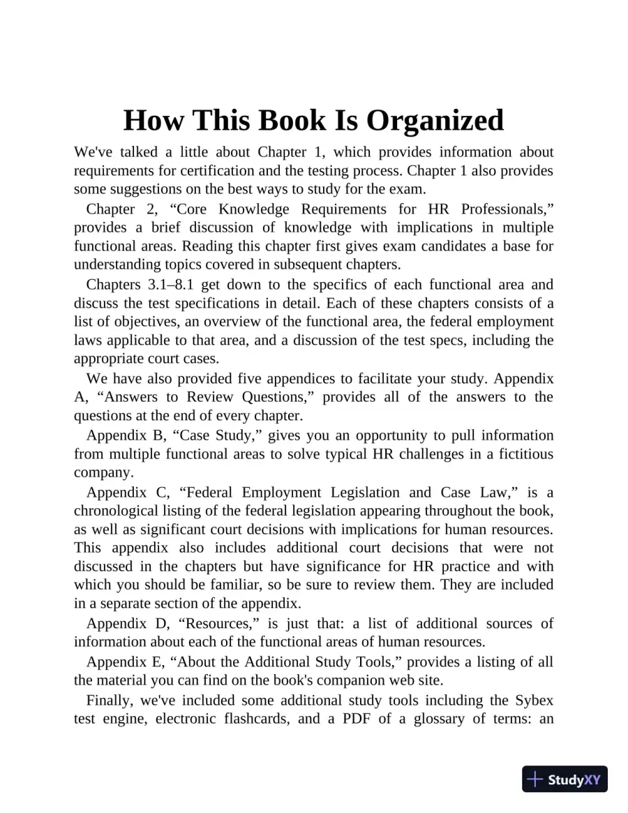 PHR and SPHR Professional in Human Resources Certification Complete Study Guide (2019), page 23