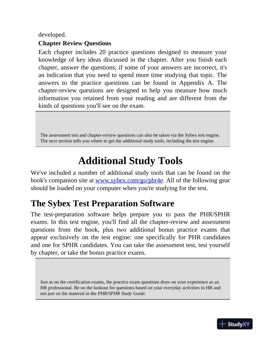 PHR and SPHR Professional in Human Resources Certification Complete Study Guide (2019), page 25