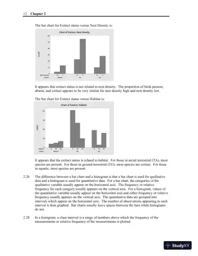 Solution Manual for Statistics, Updated Edition, 13th Edition - Page 13 preview image