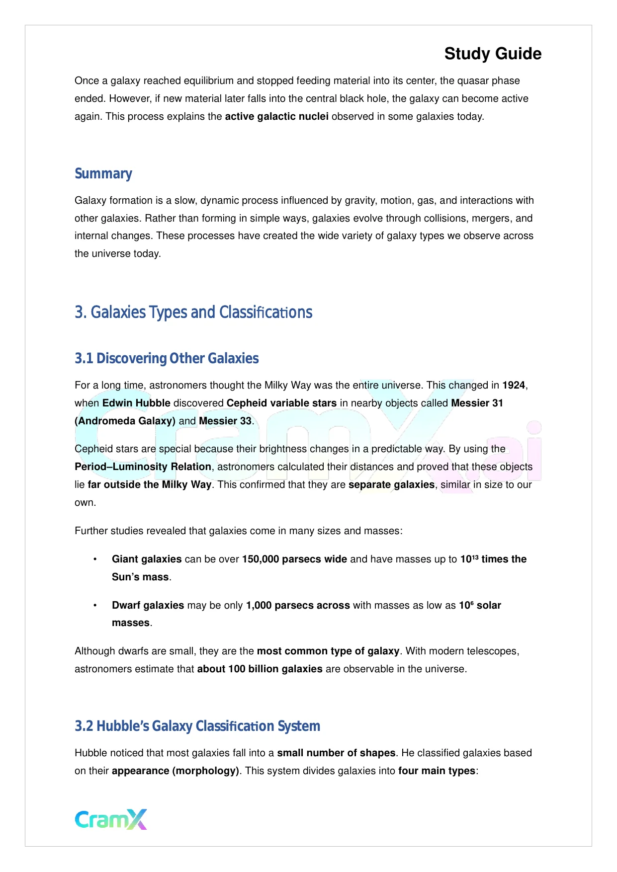 Astronomy - Galaxies - Page 6 preview image