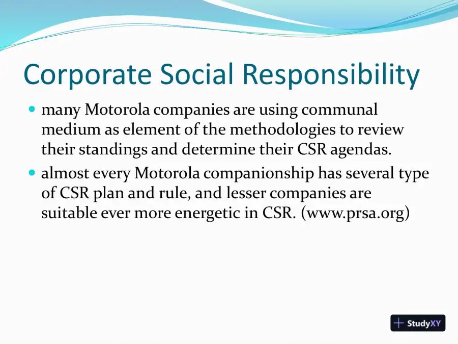 Motorola Company And Its Descriptions, page 7