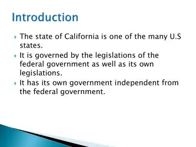 State Of California - Government And Political Processes - Page 2 preview image
