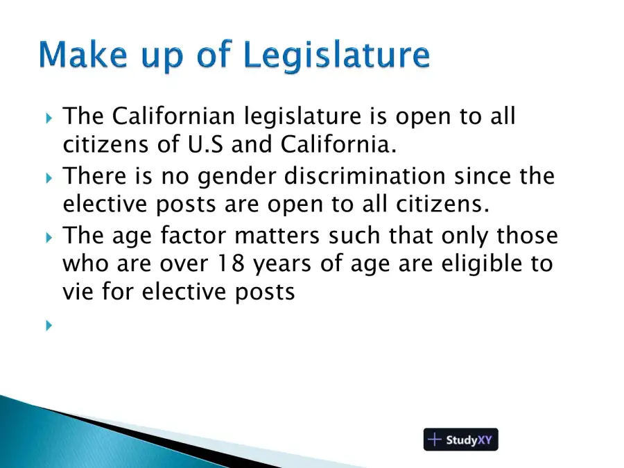 State Of California - Government And Political Processes, page 4