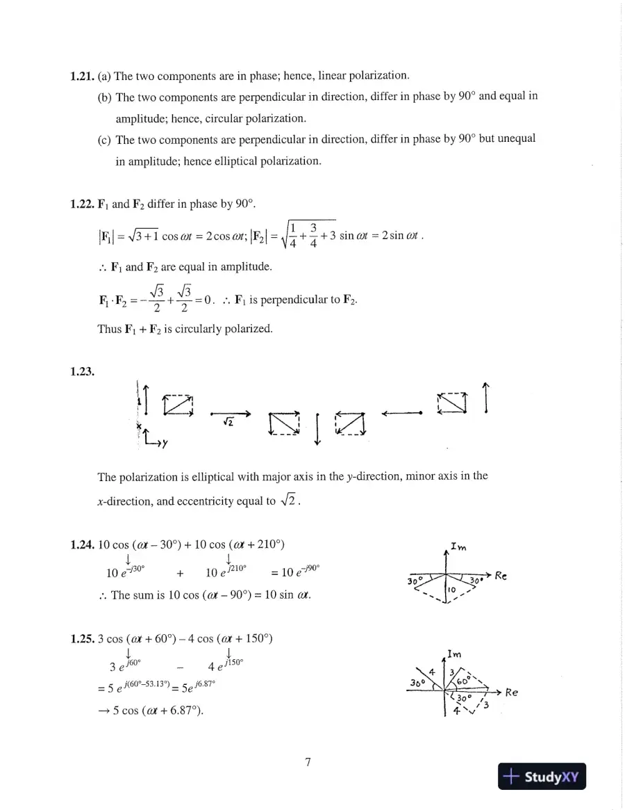 Solution Manual for Fundamentals of Electromagnetics for Electrical and Computer Engineering, 1st Edition, page 10
