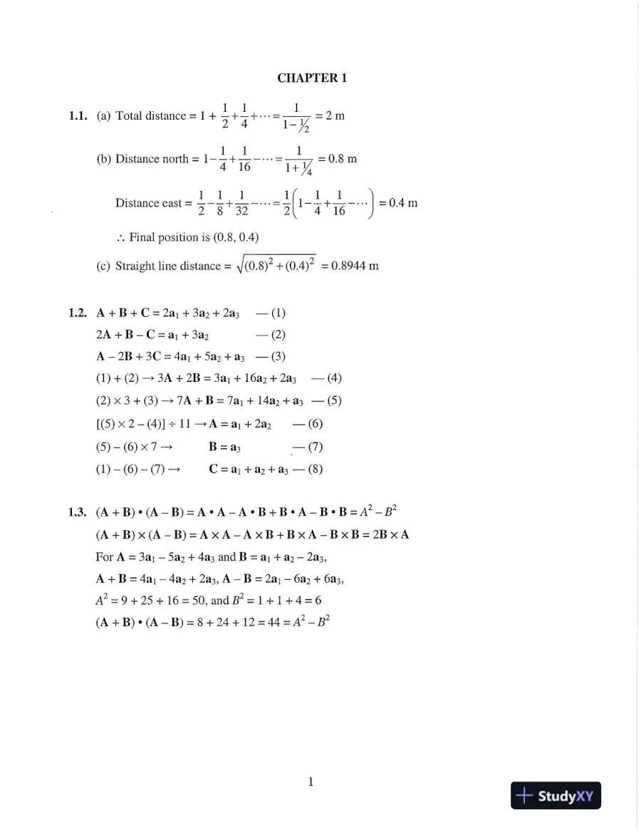 Solution Manual for Fundamentals of Electromagnetics for Electrical and Computer Engineering, 1st Edition, page 4
