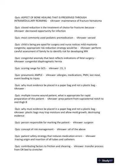 2023 NIFA Final Exam with Answers (493 Solved Questions) - Page 9 preview image