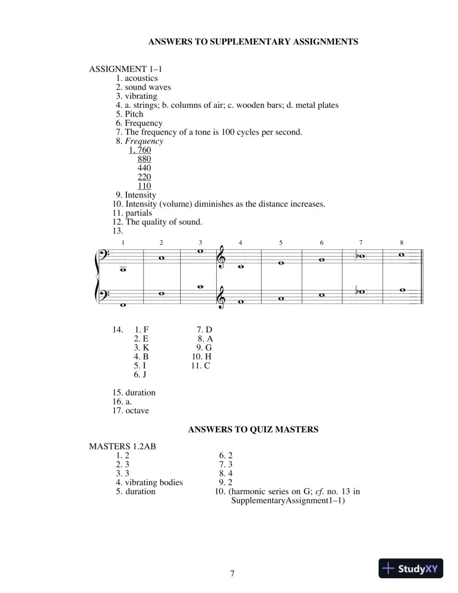 Basic Materials in Music Theory: A Programed Course, Books a la Carte, 13th Edition Solution Manual, page 14