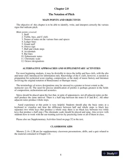 Basic Materials in Music Theory: A Programed Course, Books a la Carte, 13th Edition Solution Manual - Page 15 preview image