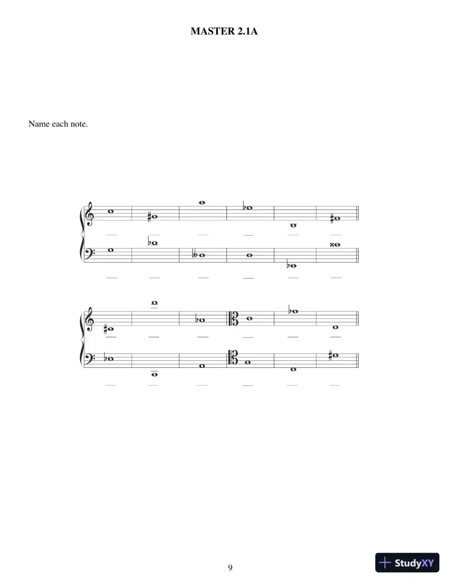 Basic Materials in Music Theory: A Programed Course, Books a la Carte, 13th Edition Solution Manual, page 16
