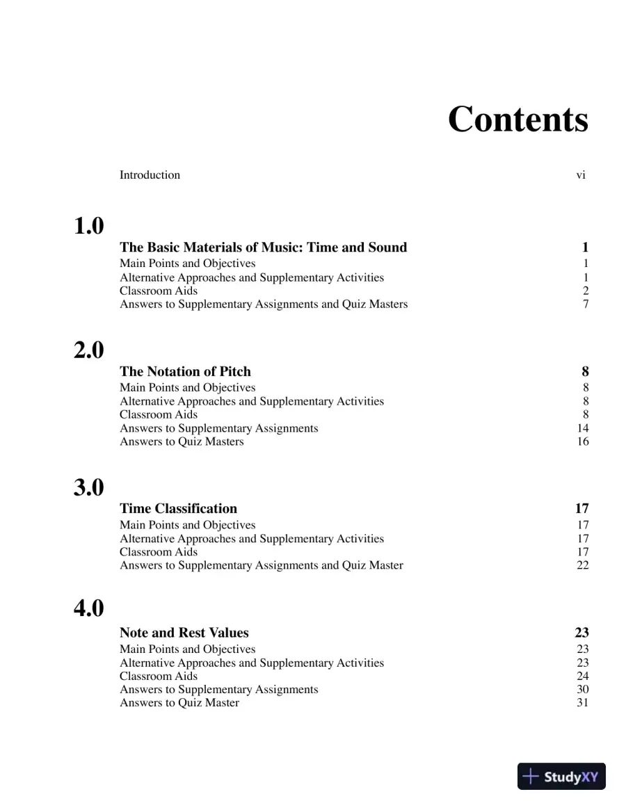 Basic Materials in Music Theory: A Programed Course, Books a la Carte, 13th Edition Solution Manual, page 3