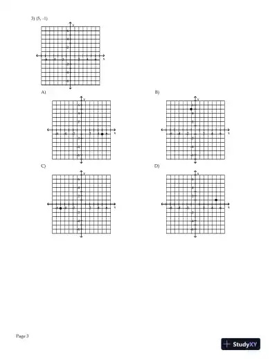 Test Bank for Precalculus Concepts Through Functions, A Right Triangle Approach to Trigonometry, 3rd Edition - Page 4 preview image