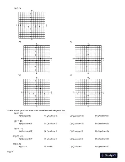Test Bank for Precalculus Concepts Through Functions, A Right Triangle Approach to Trigonometry, 3rd Edition - Page 7 preview image
