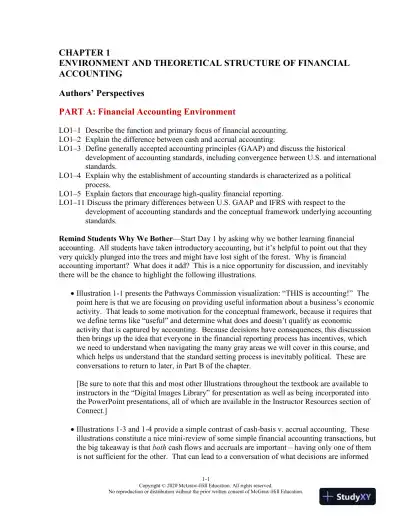 Lecture Notes for Intermediate Accounting, 9th Edition - Page 1 preview image