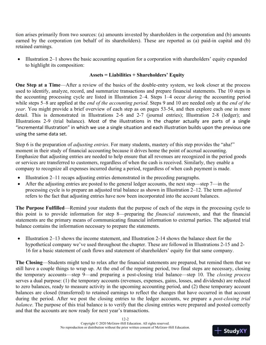 Lecture Notes for Intermediate Accounting, 9th Edition, page 16