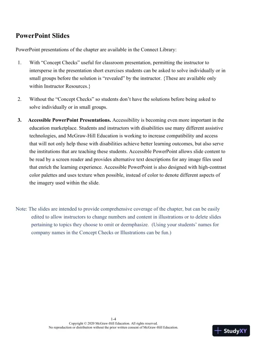 Lecture Notes for Intermediate Accounting, 9th Edition, page 5