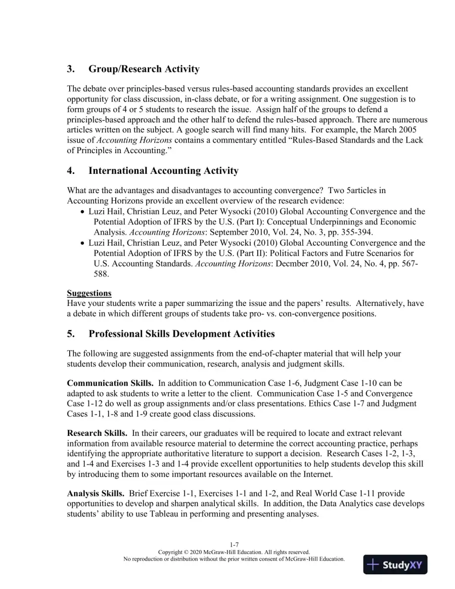 Lecture Notes for Intermediate Accounting, 9th Edition, page 8