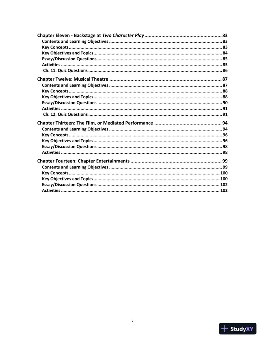 Test Bank for Revel for Explore Theatre: A Backstage Pass, 2nd Edition, page 5
