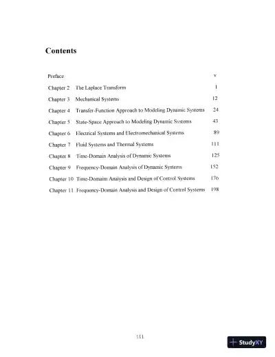 Solution Manual For System Dynamics, 4th Edition - Page 1 preview image