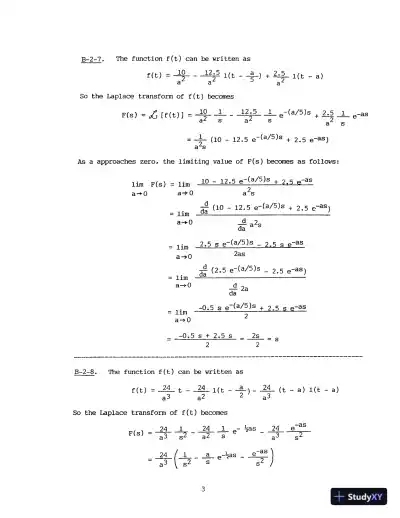 Solution Manual For System Dynamics, 4th Edition - Page 5 preview image