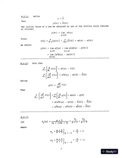 Solution Manual For System Dynamics, 4th Edition - Page 7 preview image