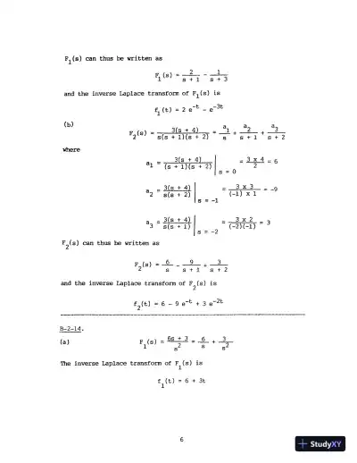 Solution Manual For System Dynamics, 4th Edition - Page 8 preview image