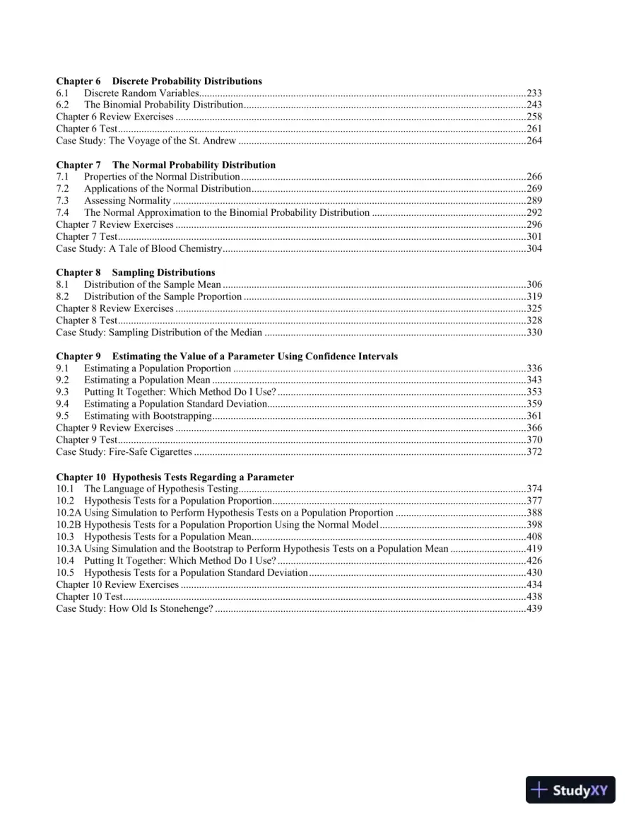 Solution Manual for Fundamentals of Statistics, 6th Edition, page 4