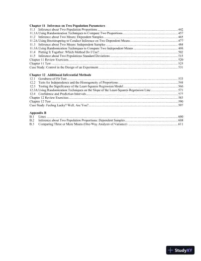 Solution Manual for Fundamentals of Statistics, 6th Edition - Page 5 preview image