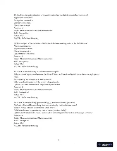 Test Bank For Economics, 13th Edition - Page 8 preview image