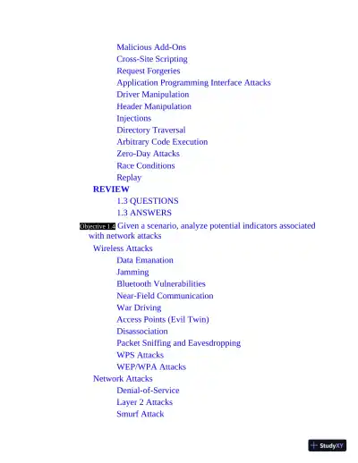 Mike Meyers CompTIA Security+ SY0-601 Exam Certification Passport, 6th Edition (2021) - Page 13 preview image