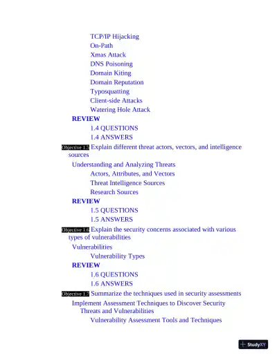 Mike Meyers CompTIA Security+ SY0-601 Exam Certification Passport, 6th Edition (2021) - Page 14 preview image