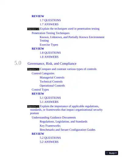 Mike Meyers CompTIA Security+ SY0-601 Exam Certification Passport, 6th Edition (2021) - Page 15 preview image