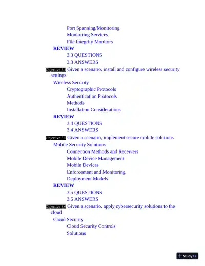 Mike Meyers CompTIA Security+ SY0-601 Exam Certification Passport, 6th Edition (2021) - Page 22 preview image