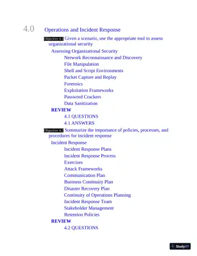 Mike Meyers CompTIA Security+ SY0-601 Exam Certification Passport, 6th Edition (2021) - Page 24 preview image