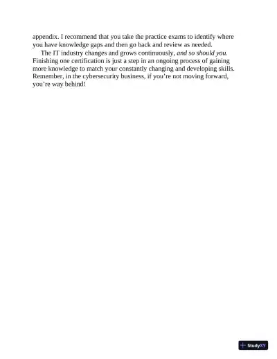 Mike Meyers CompTIA Security+ SY0-601 Exam Certification Passport, 6th Edition (2021) - Page 30 preview image