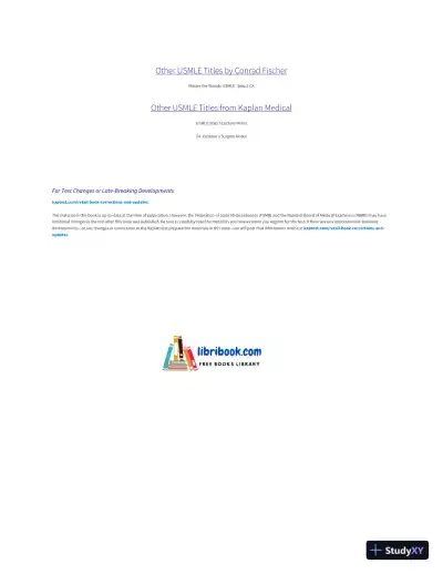 Master the Boards USMLE Step 3 Edition: 7 (2022) - Page 5 preview image