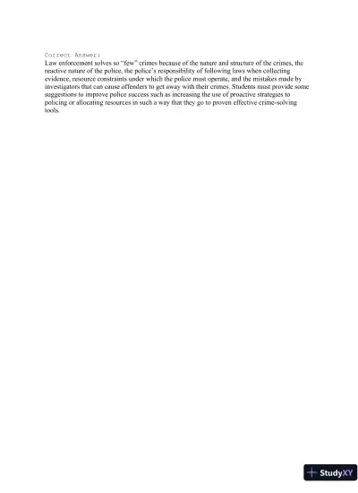 Criminal Investigation Third Edition Test Bank - Page 9 preview image