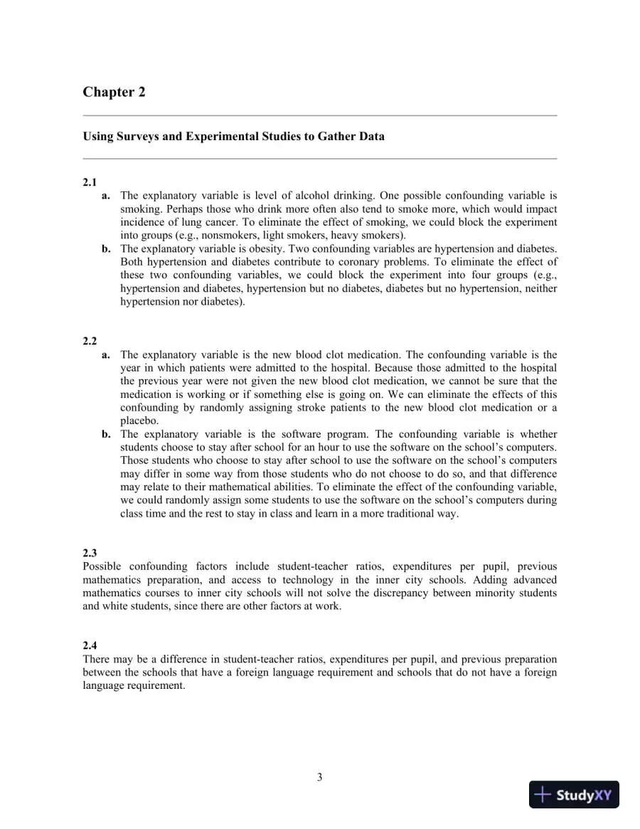 Solution Manual for An Introduction to Statistical Methods and Data Analysis, 6th Edition, page 6